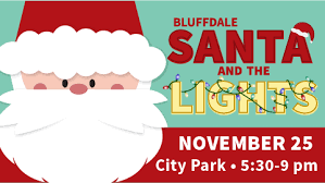 Santa and the Lights